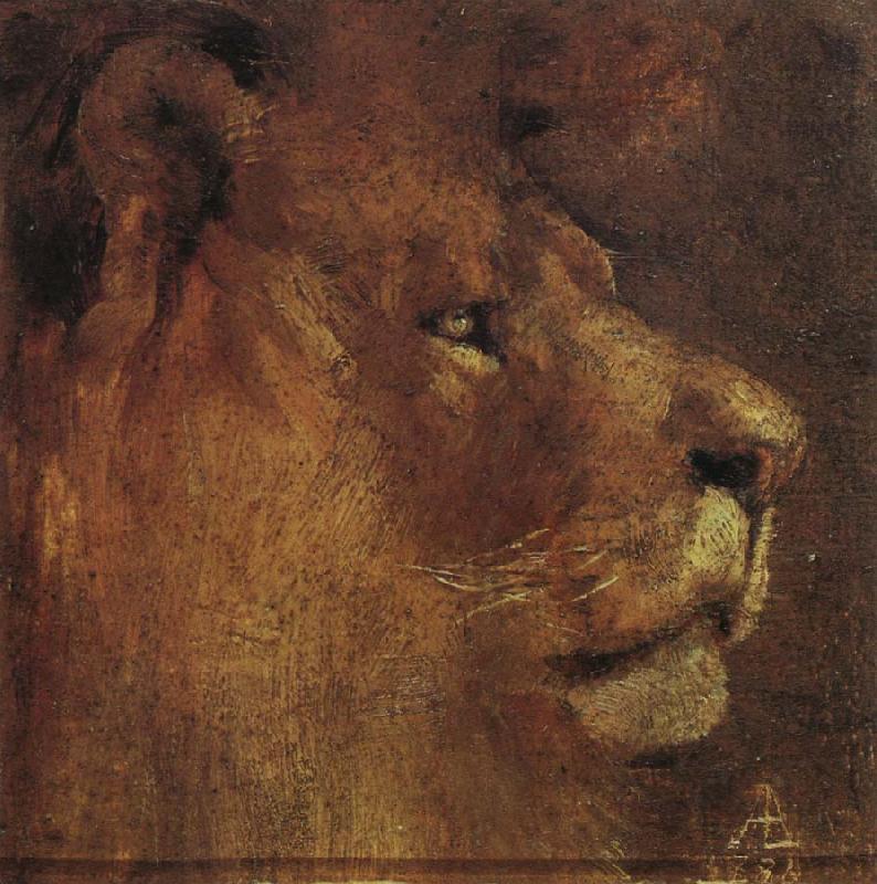 Louis Abrahams Lion-s head china oil painting image